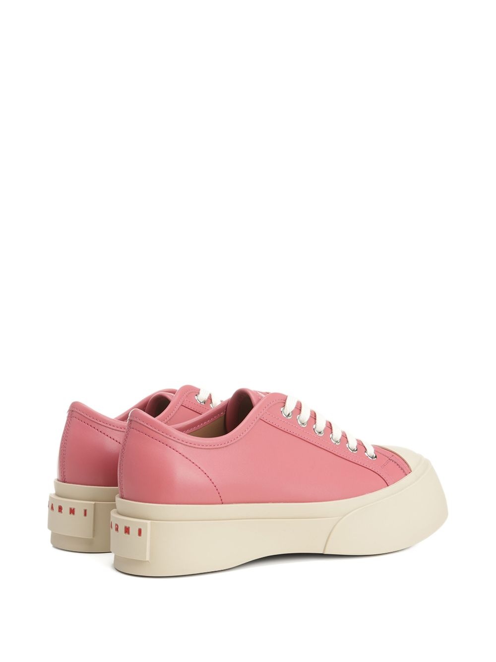 Pablo platform sole lace-up sneakers - 3
