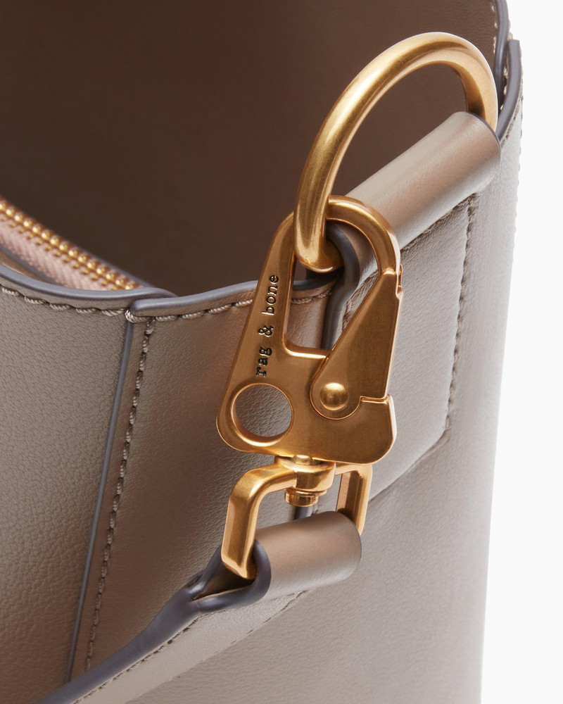Parker Leather Bucket Bag 7