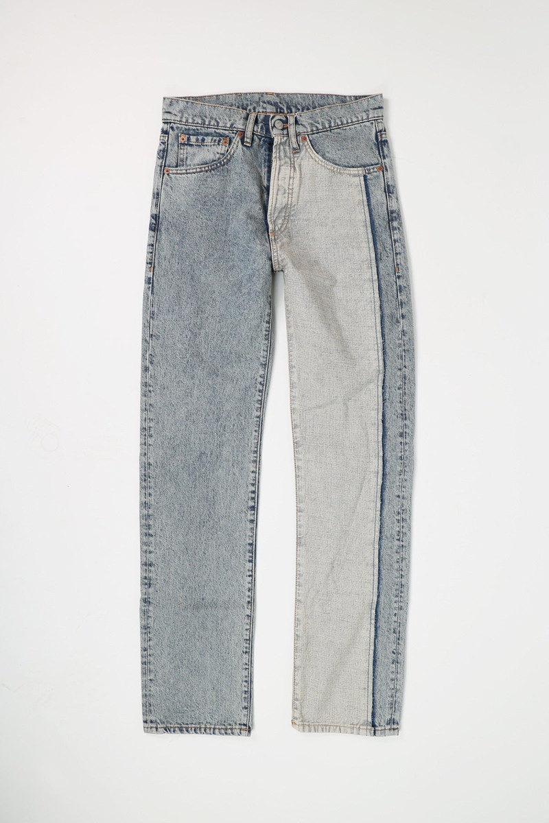 5 Pocket Jeans - Washed Indigo - 1