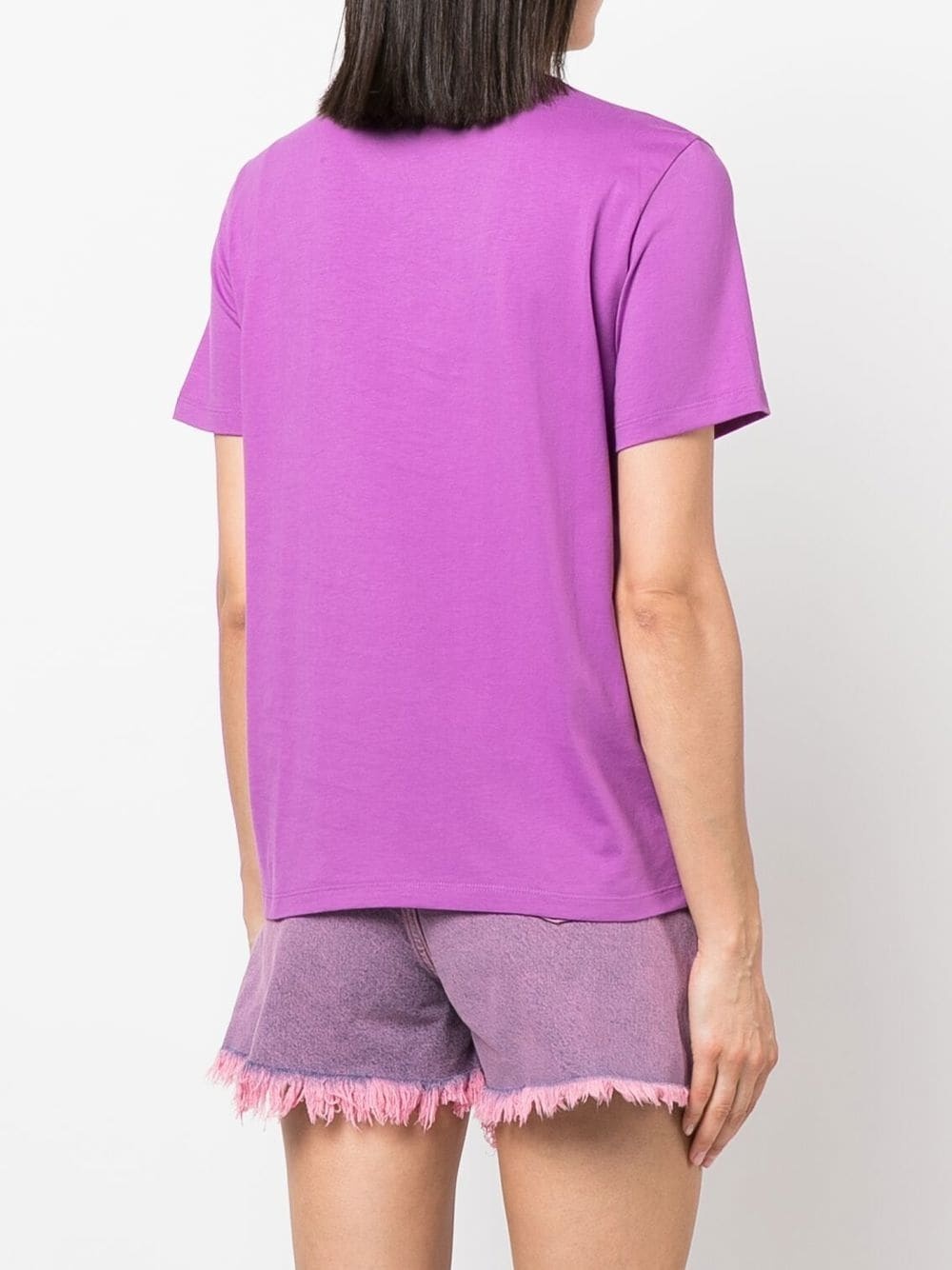 logo-print cotton T-shirt - 4