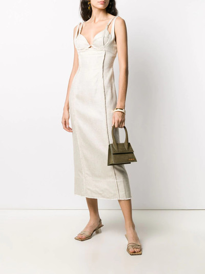 JACQUEMUS panelled seam-detail dress outlook