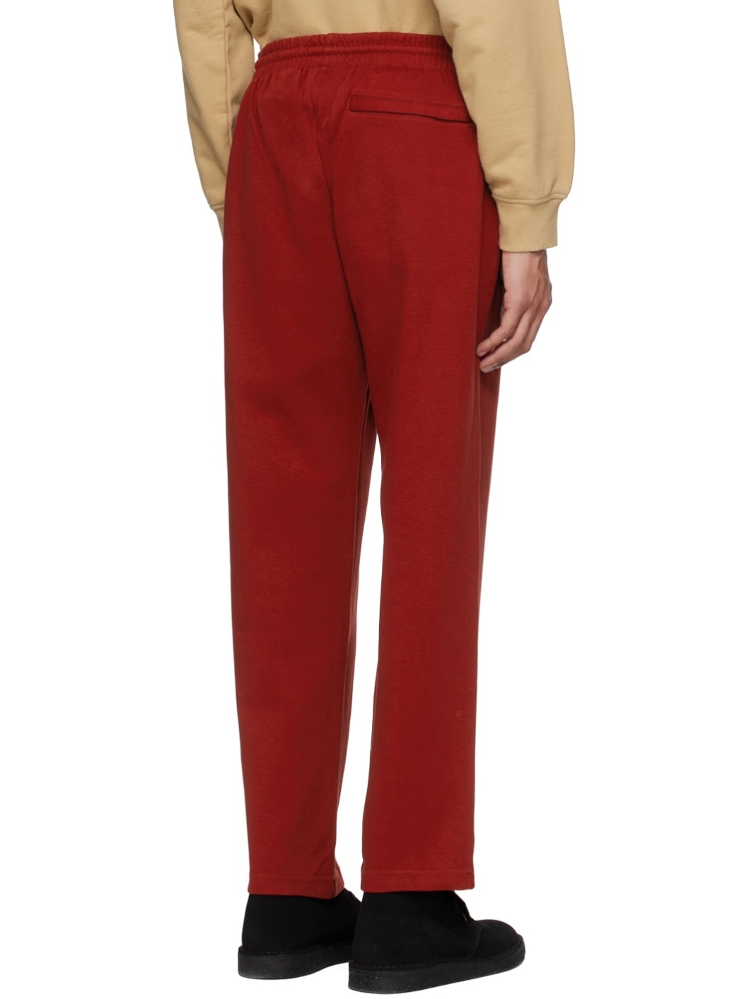 Red Off Court Track Pants - 3
