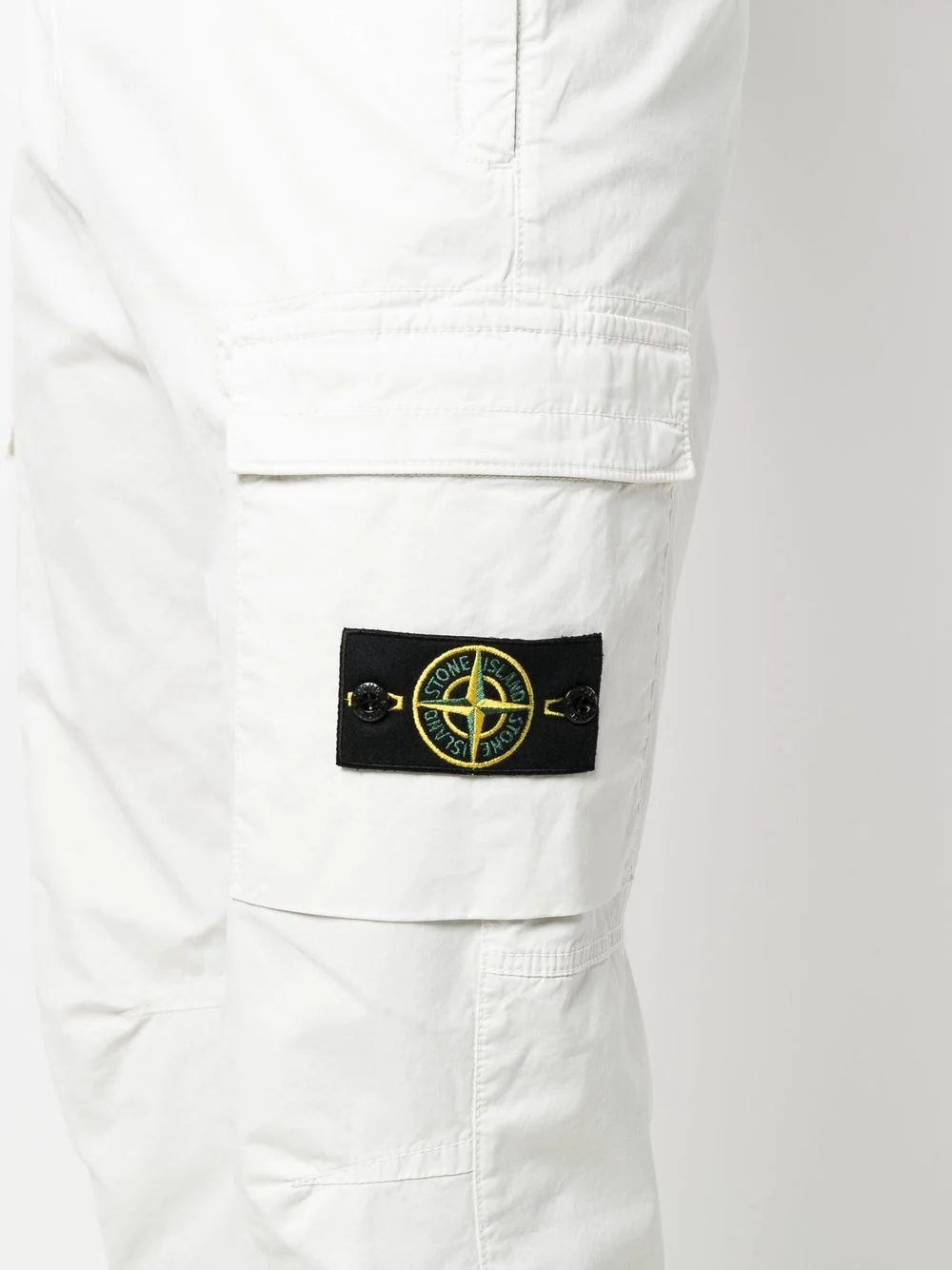 Compass-patch cargo trousers - 5