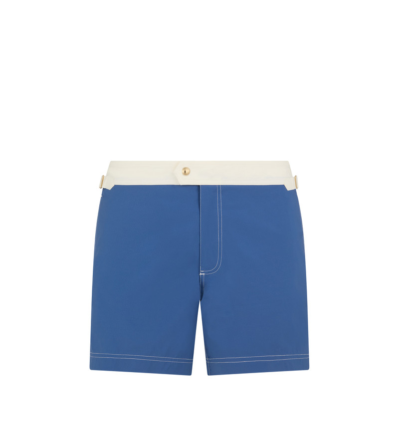 CONTRAST NYLON SWIM SHORT 1