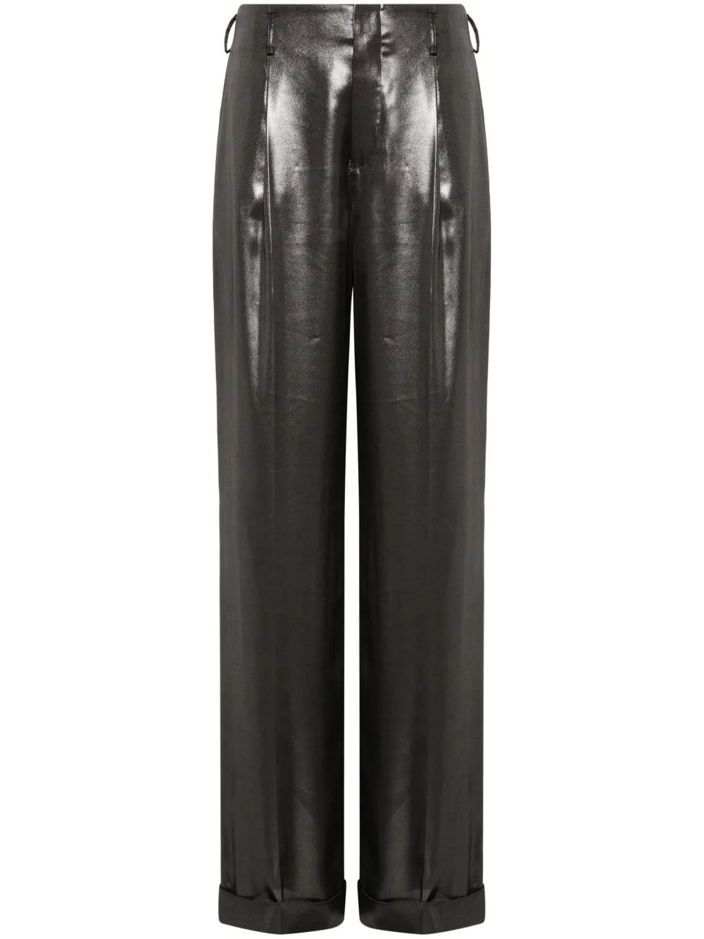 Acklie pleated wide-leg trousers - 1