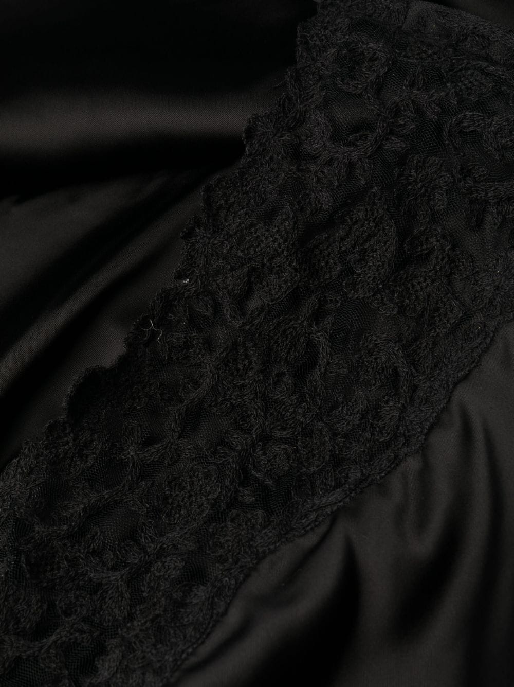 La Saudade BrodÃ©e satin minidress - 6