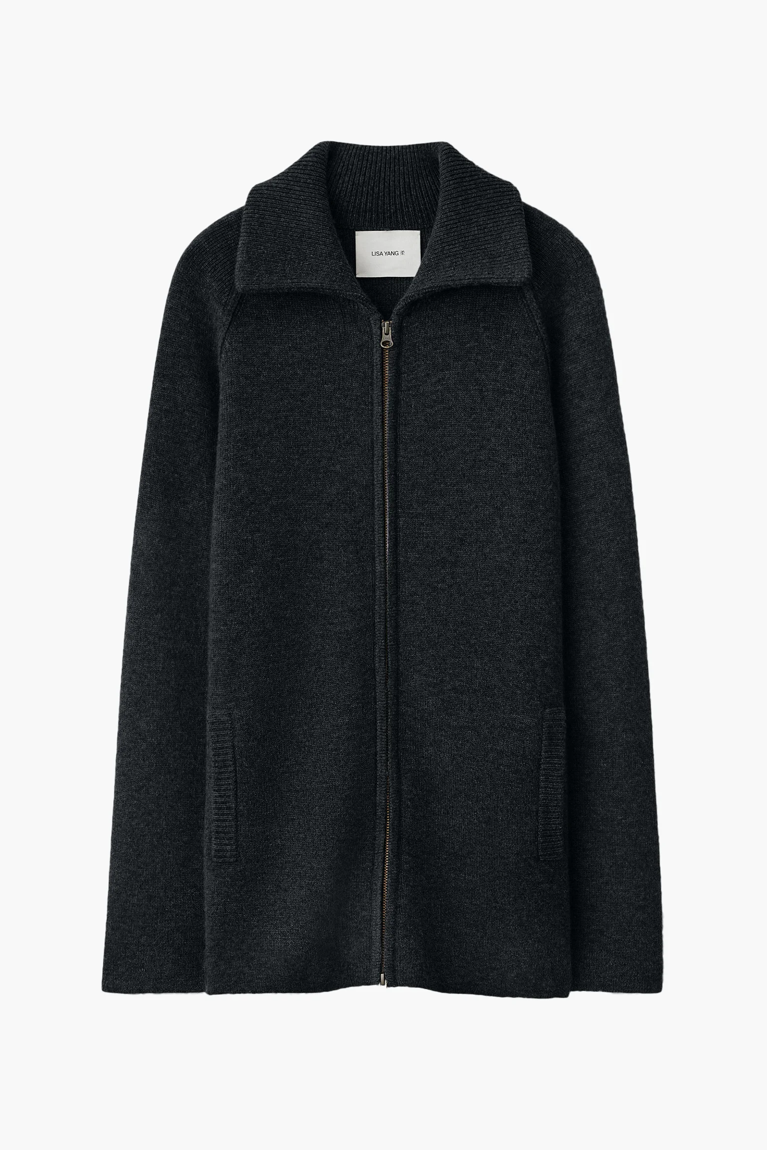 GARDENIA ZIP CARDIGAN JACKET - 1