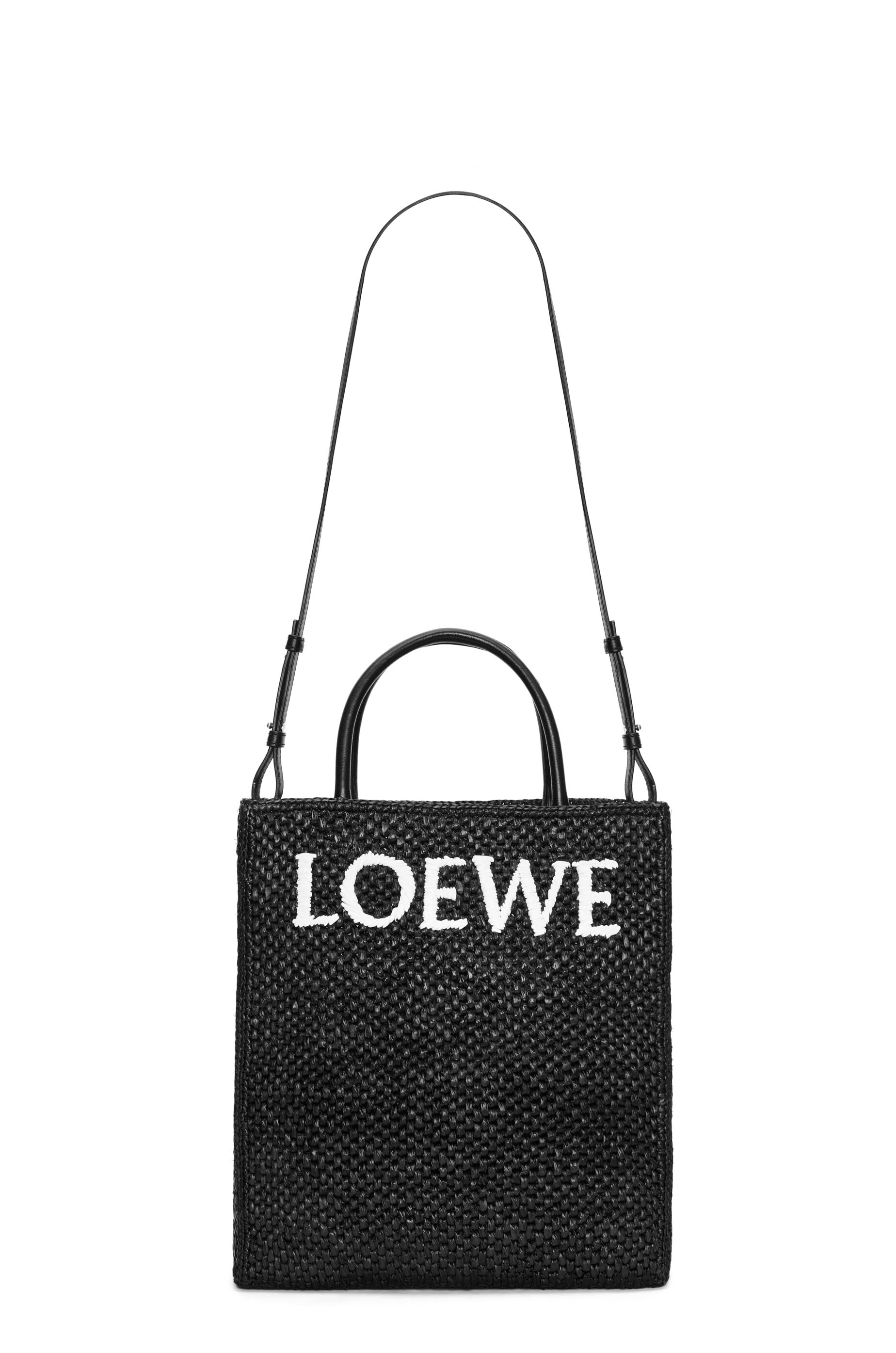 Standard A4 Tote bag in raffia