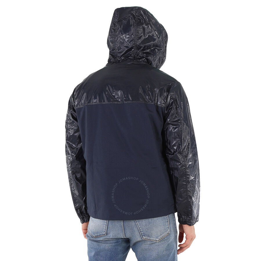 Moncler Men's Navy Vaugirard Logo Hooded Jacket - 6