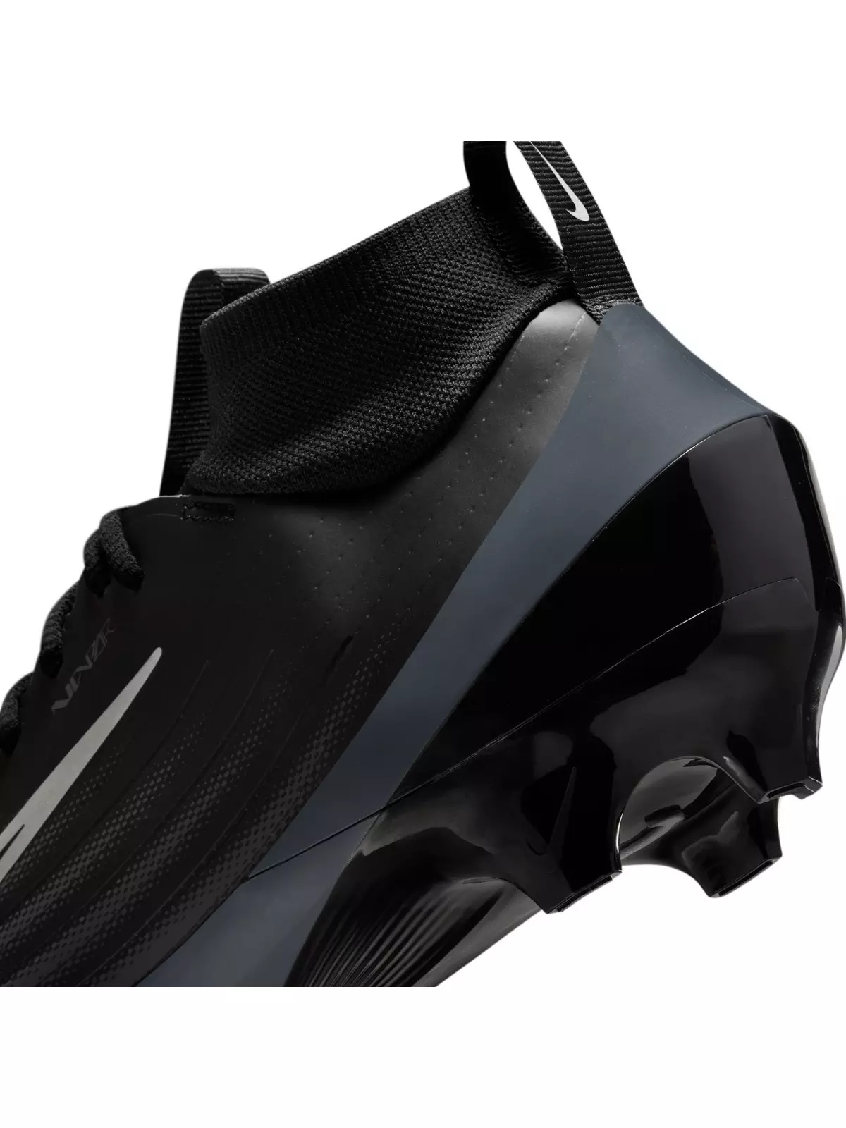 Vapor Pro 1 "Black/Dark Grey/Bright Crimson" Men's Football Cleat - 12