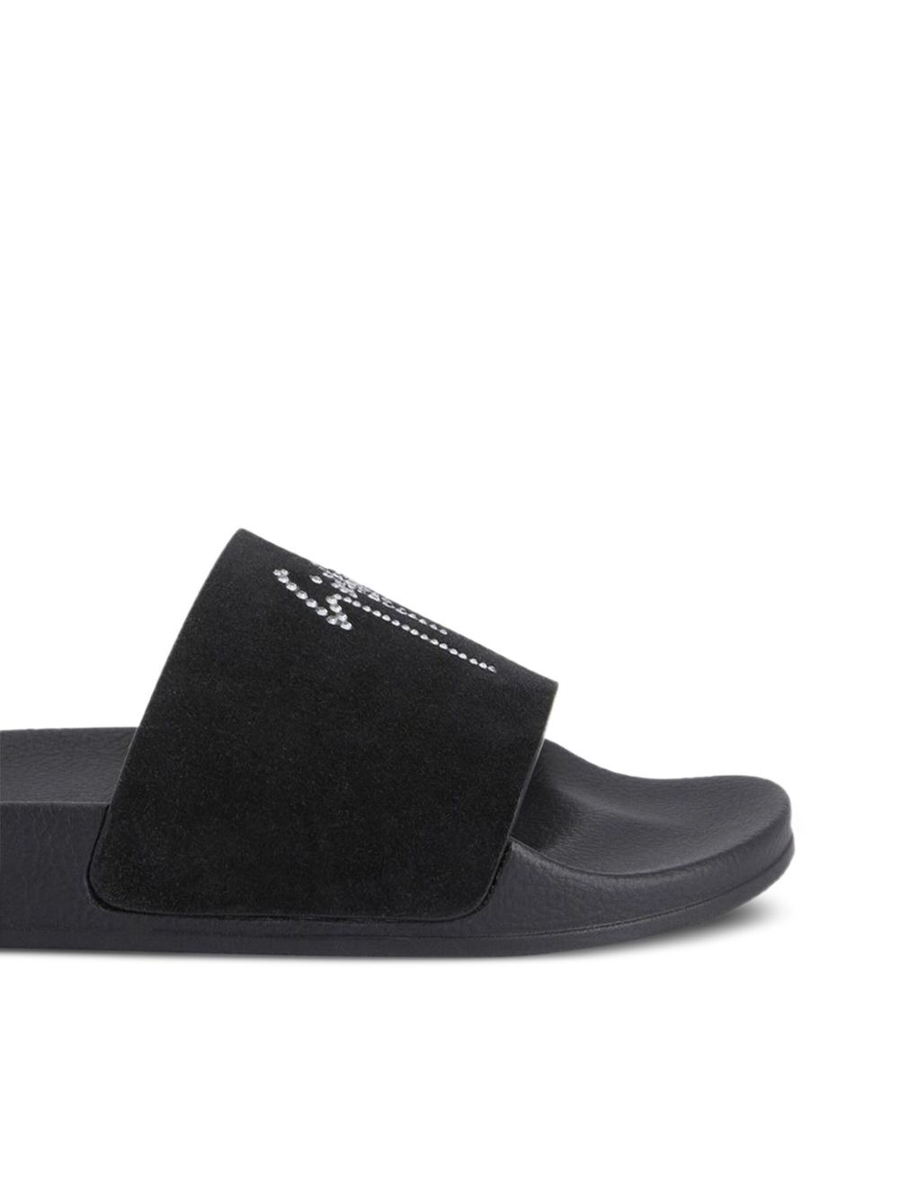 crystal-embellished slides - 4