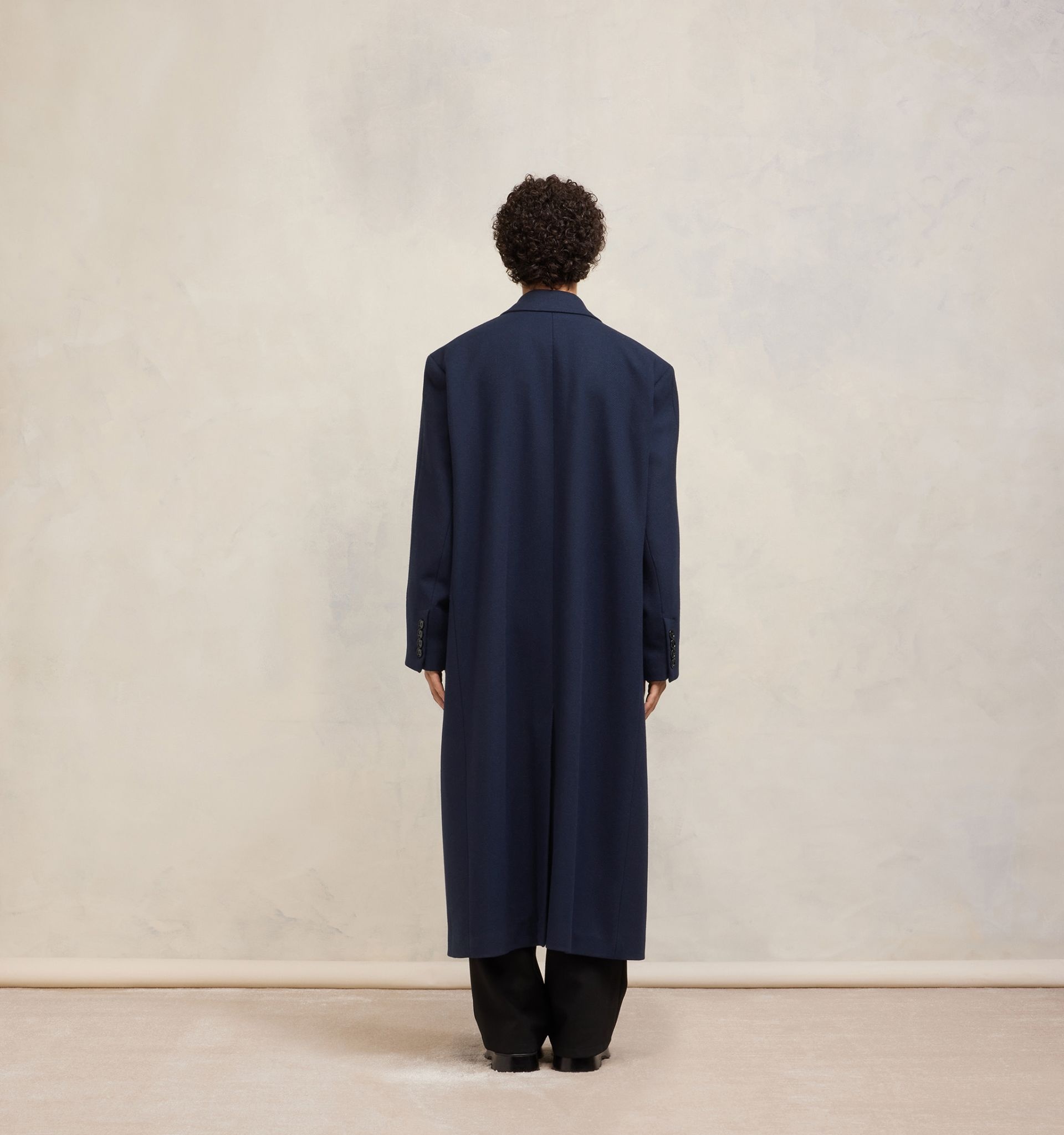 Double Breasted Oversized Coat - 5