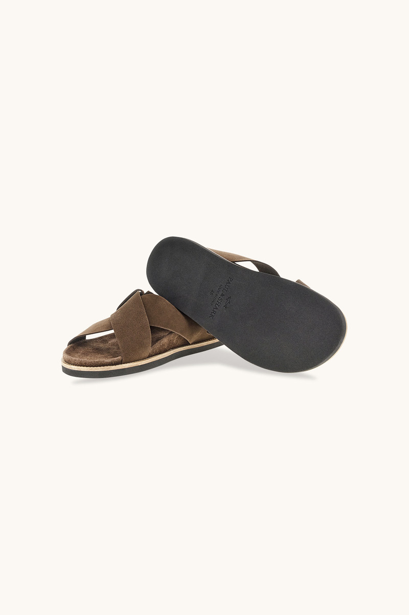 SLIP‑ON SANDALS IN SUEDE 5