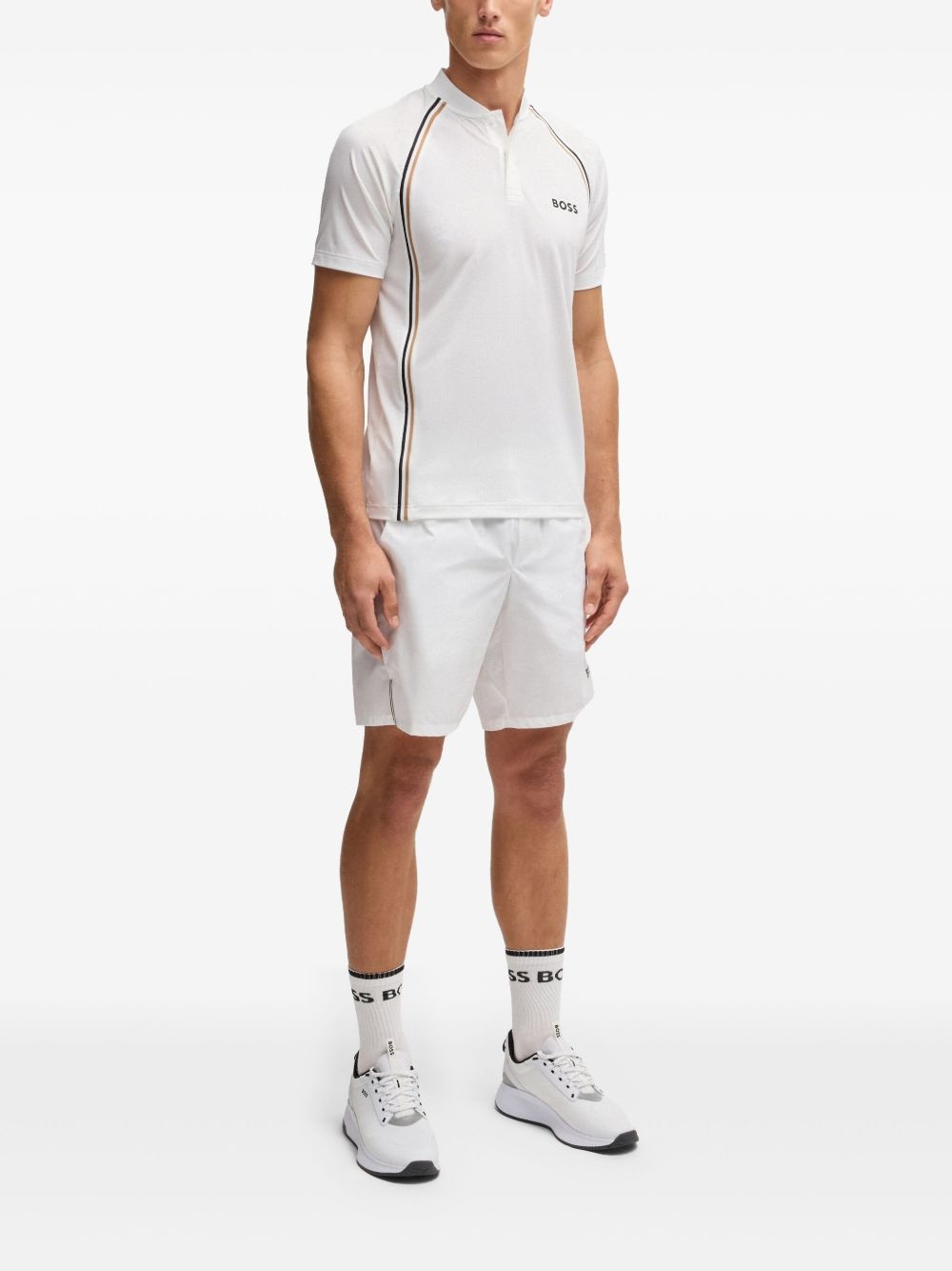 logo-print polo shirt - 2