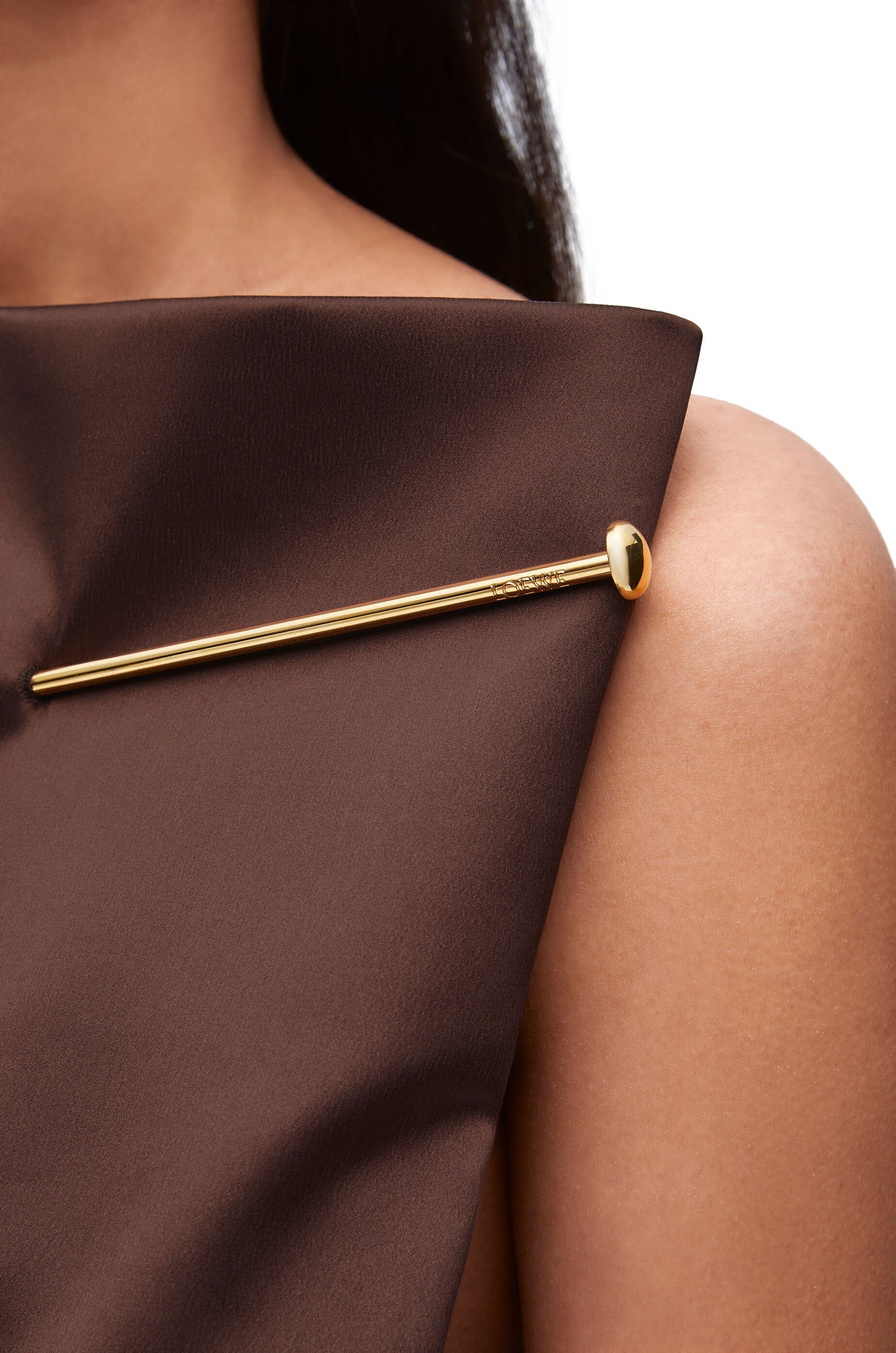 Pin dress in silk - 4