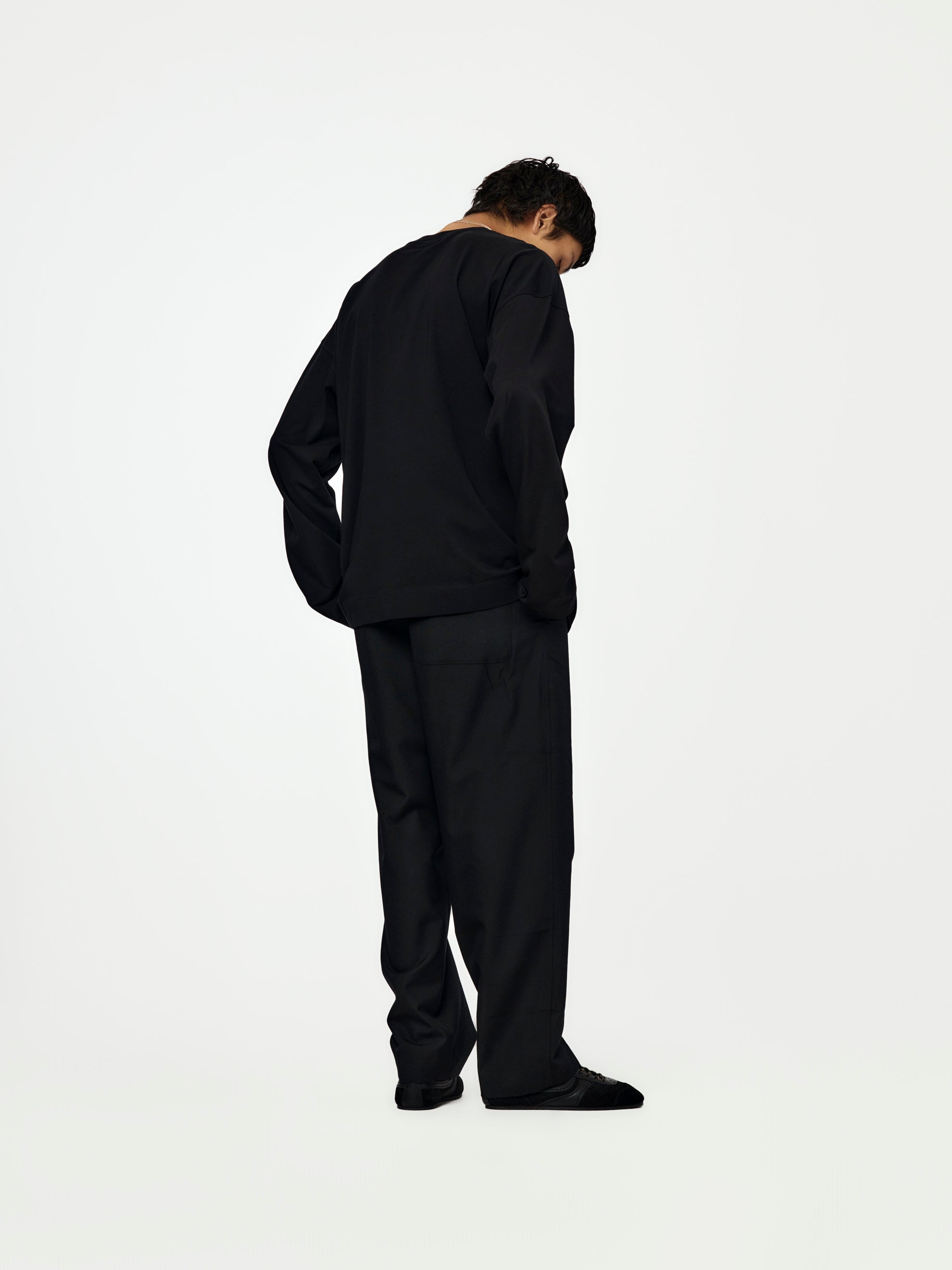 HEGLAND 2603 M.K. LS T-SHIRT (BLACK) - 5