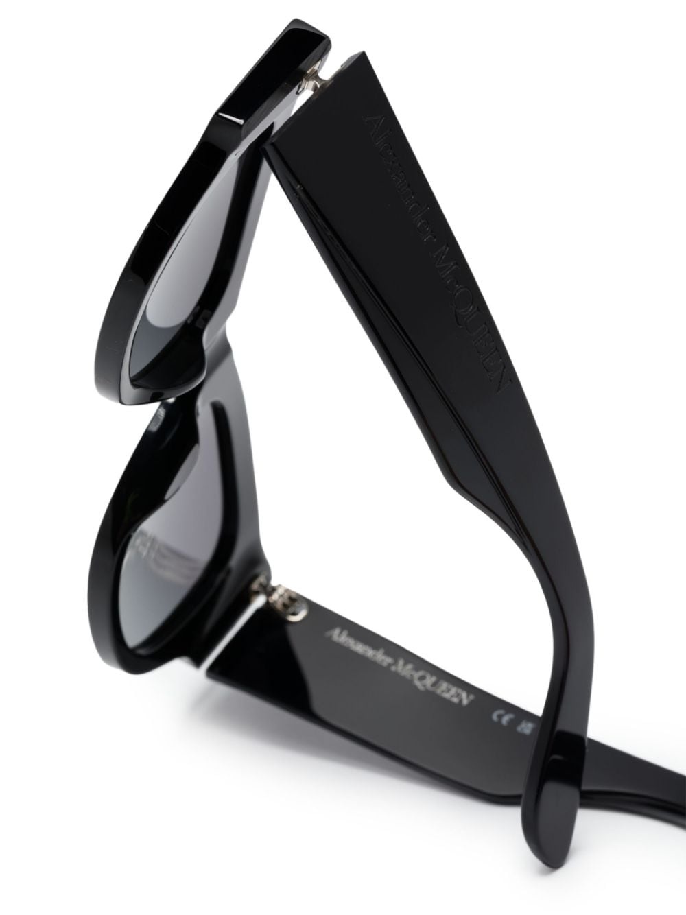 wayfarer-frame tinted sunglasses - 3