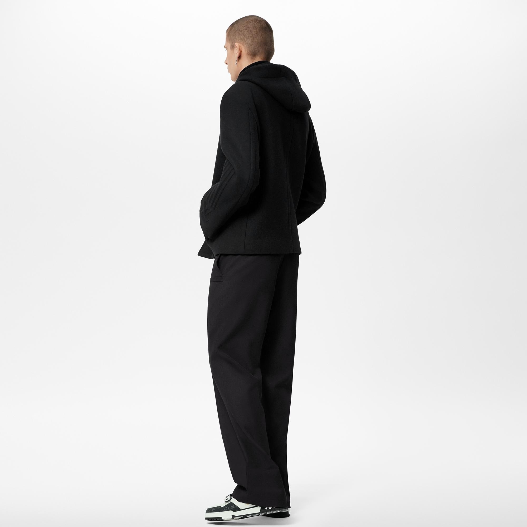 Embossed Karakoram Peacoat - 5