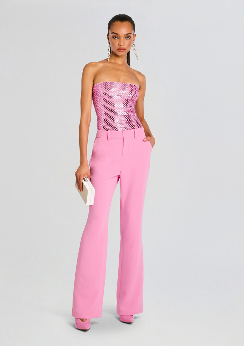 RETROFÊTE VALERY EMBELLISHED KNIT TOP outlook