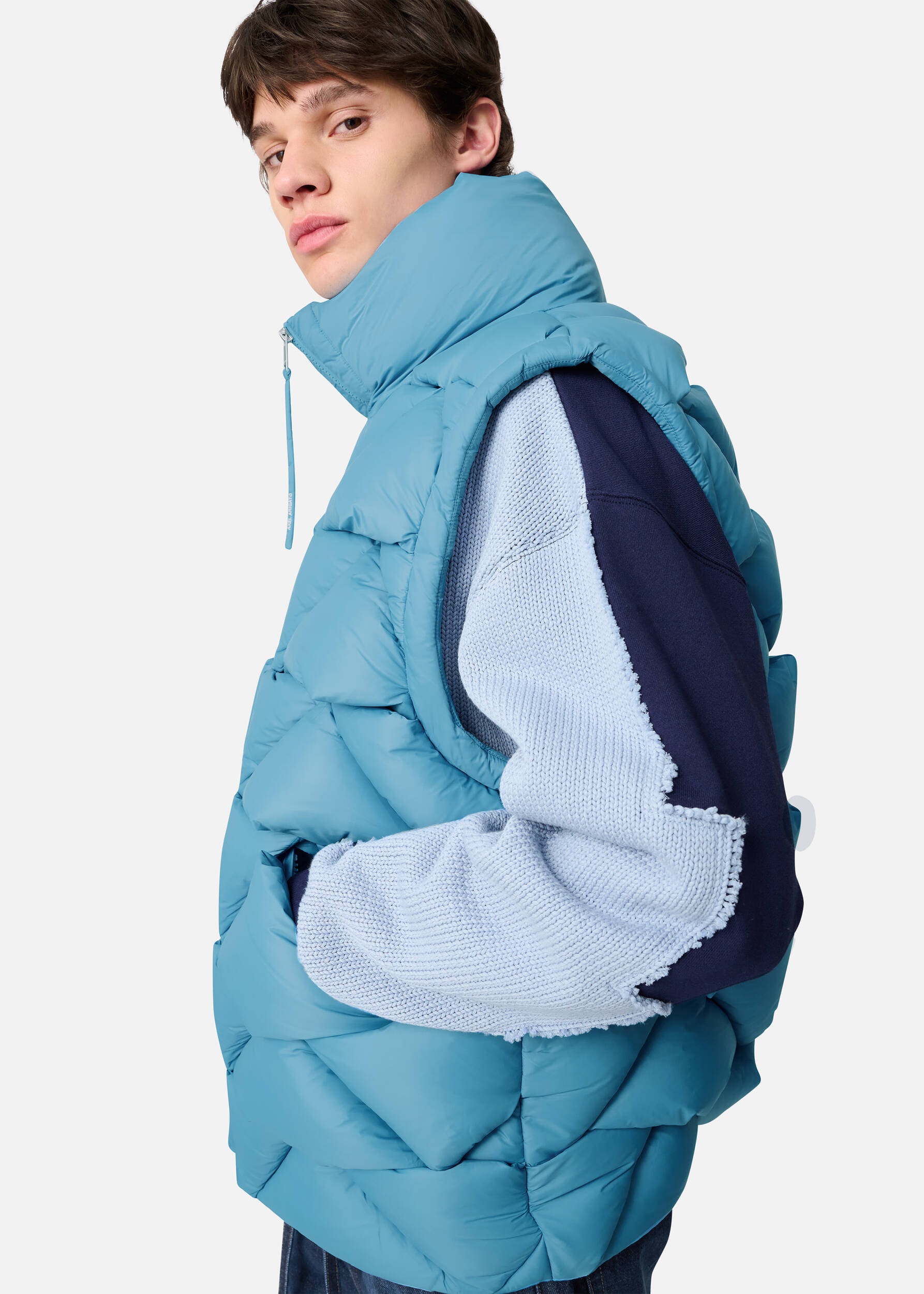 Knit Puffer Vest - 6