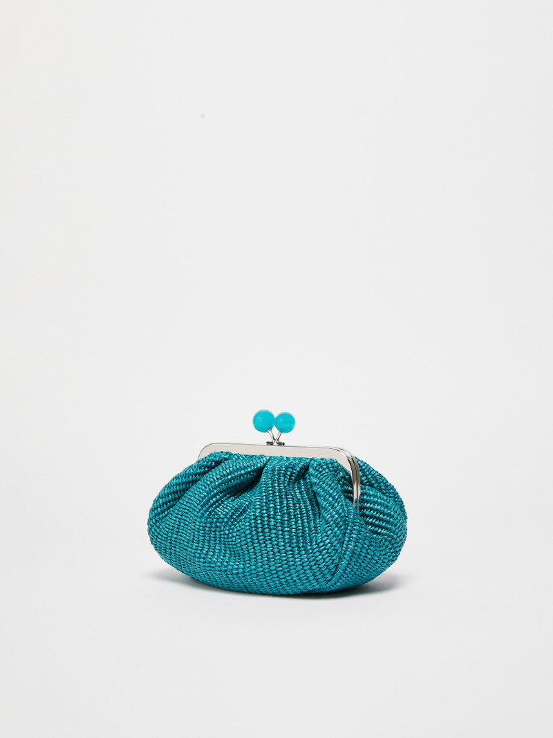 Max Mara PALMAS Small raffia-look Pasticcino Bag outlook