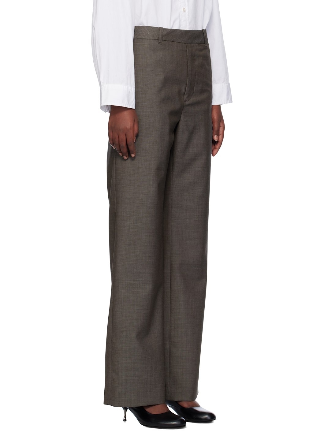 Gray Unveil Trousers - 2