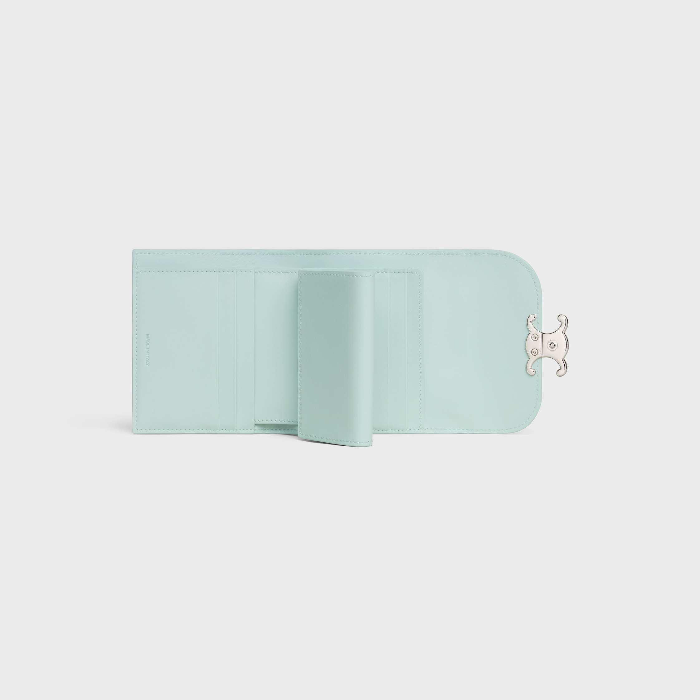 Small Flap Wallet TRIOMPHE IN Shiny calfskin - 4