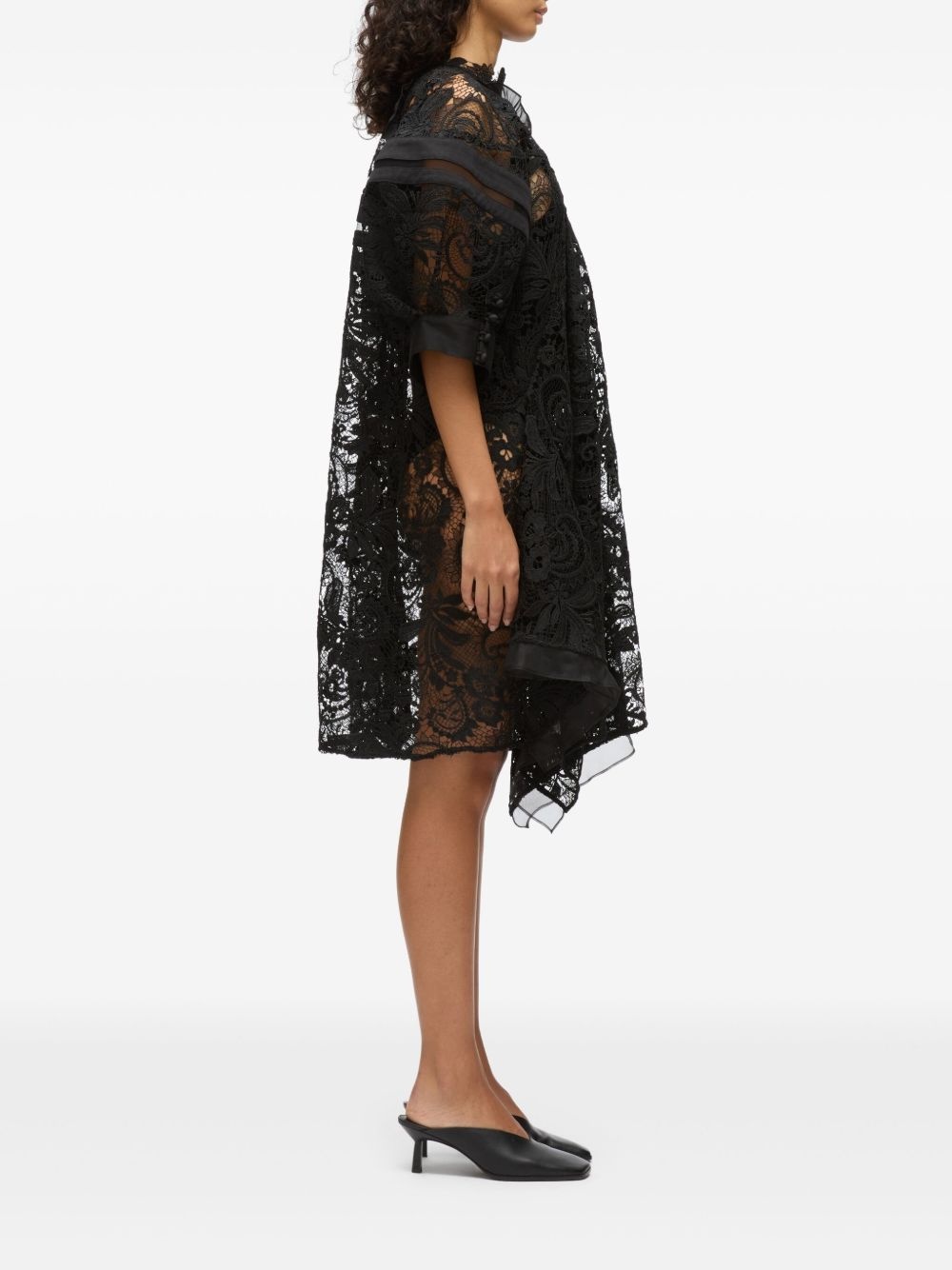 lace mini dress - 4
