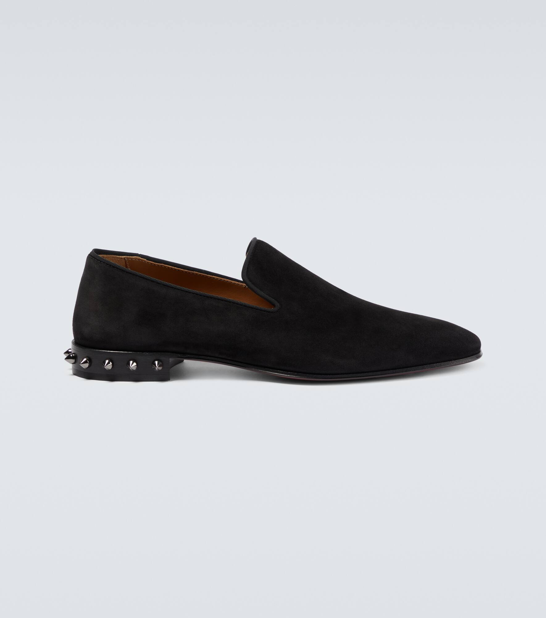 Marquees spiked suede loafers - 1