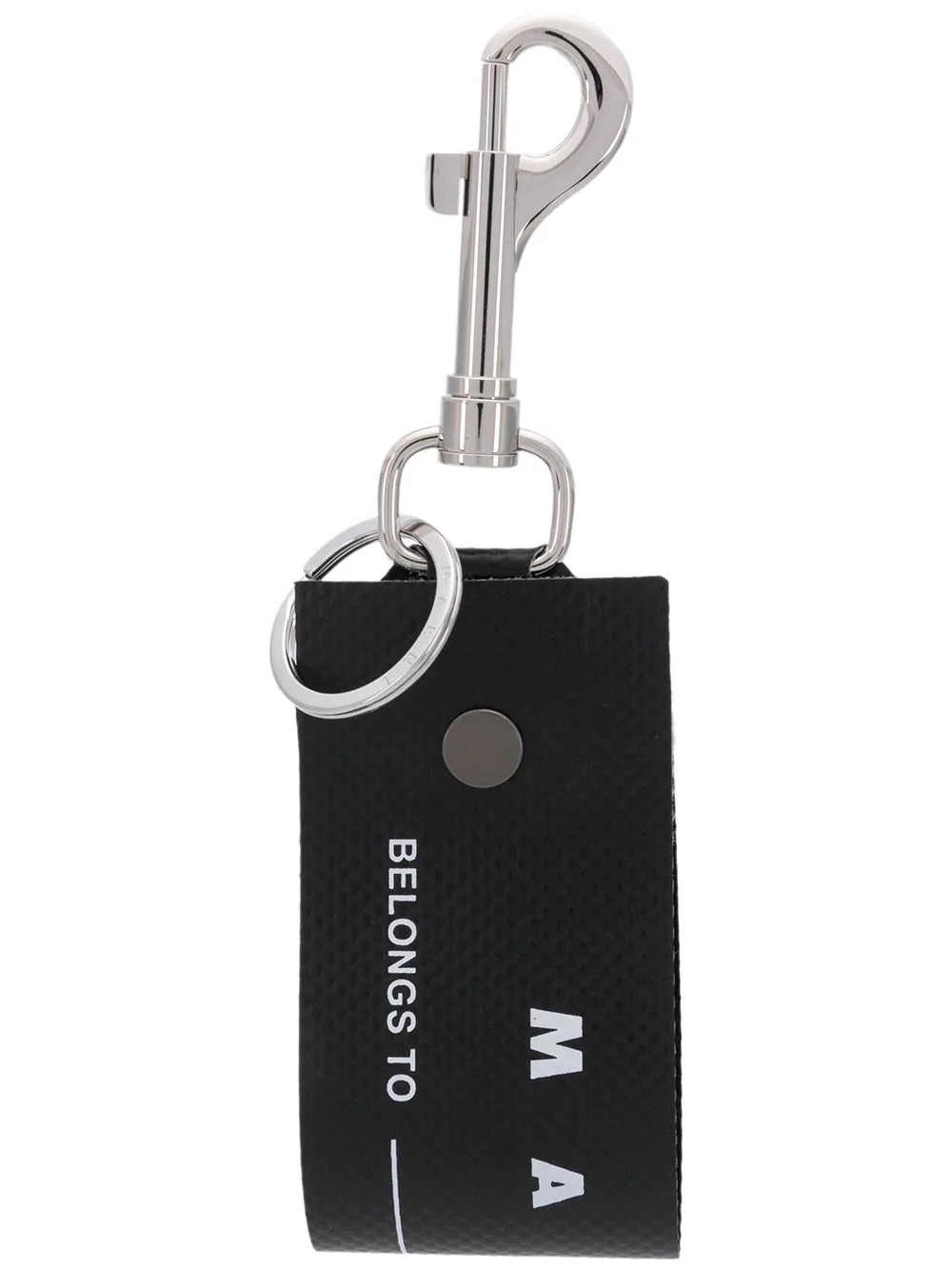 luggage label tag keyring - 1