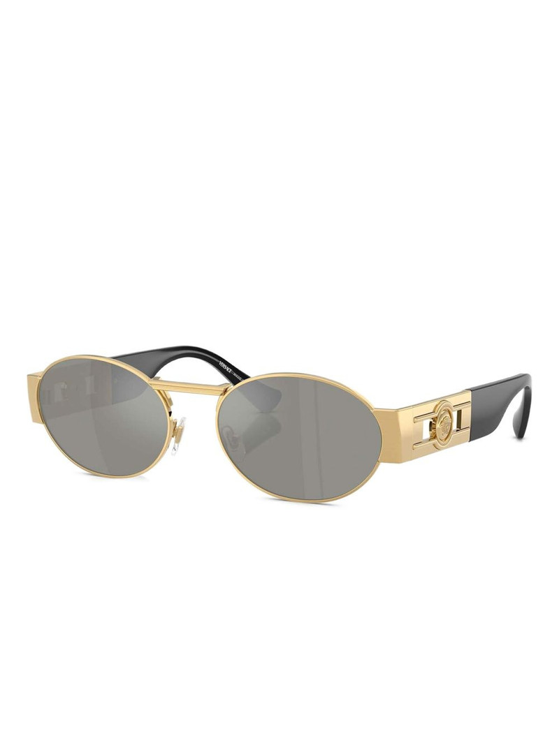 VERSACE oval-frame sunglasses outlook