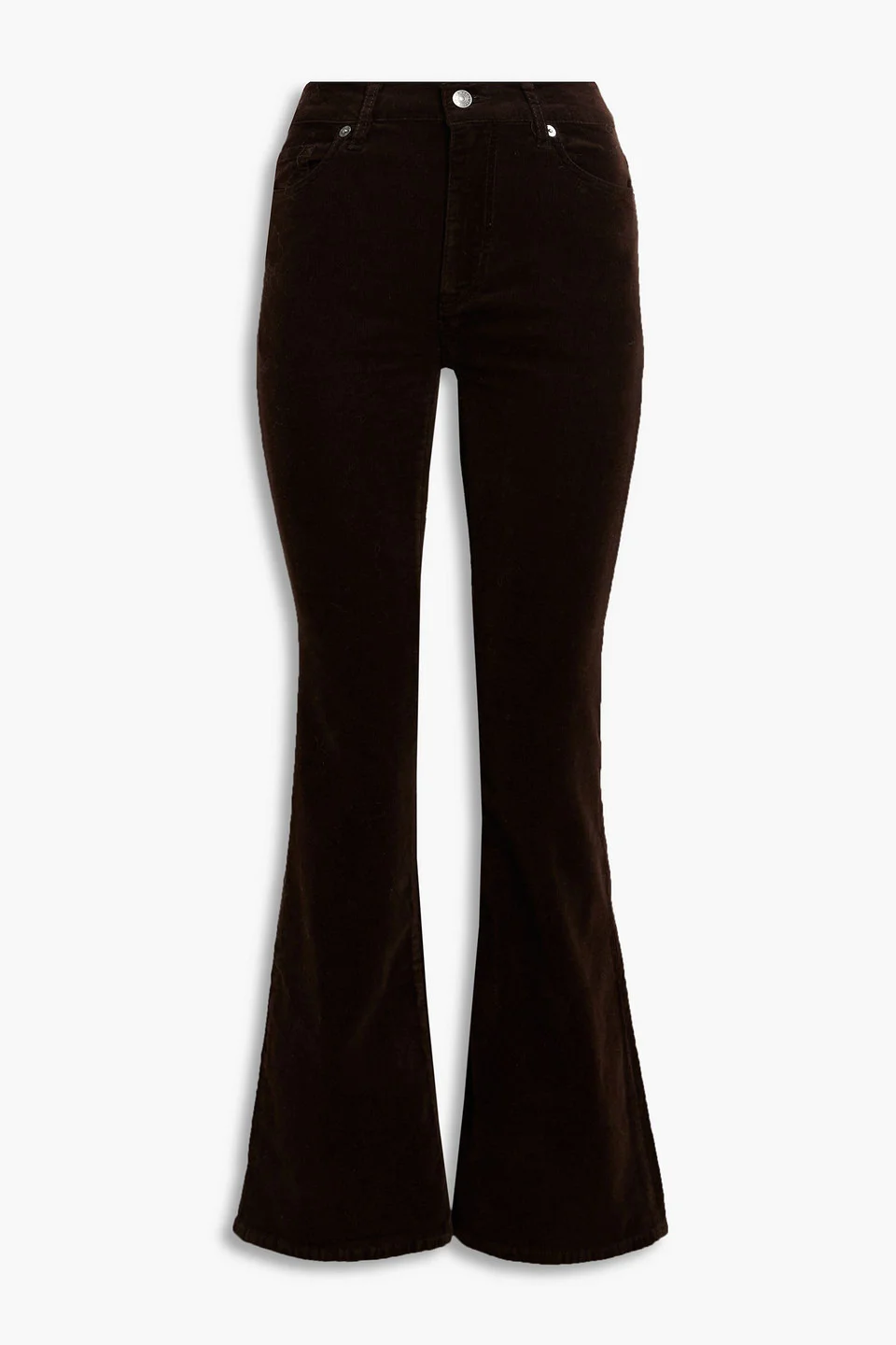 Le Easy cotton-blend corduroy flared pants - 1