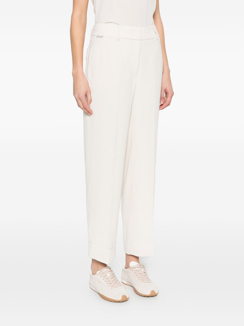 PESERICO concealed fastening tailored trousers outlook