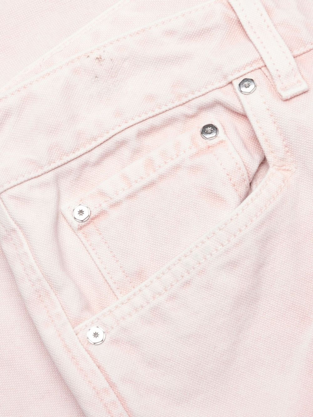 Rich Kid frayed-detail embroidered jeans - 5