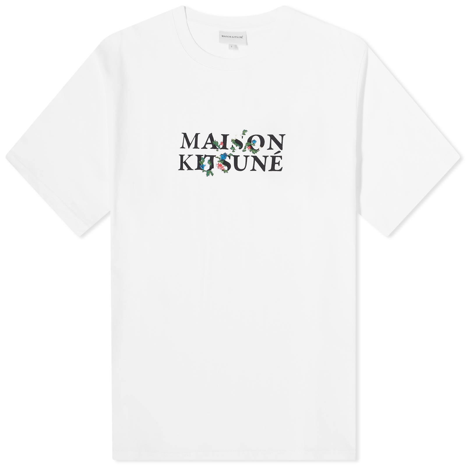 Maison Kitsune Maison Kistune Flowers Oversize T-Shirt - 1