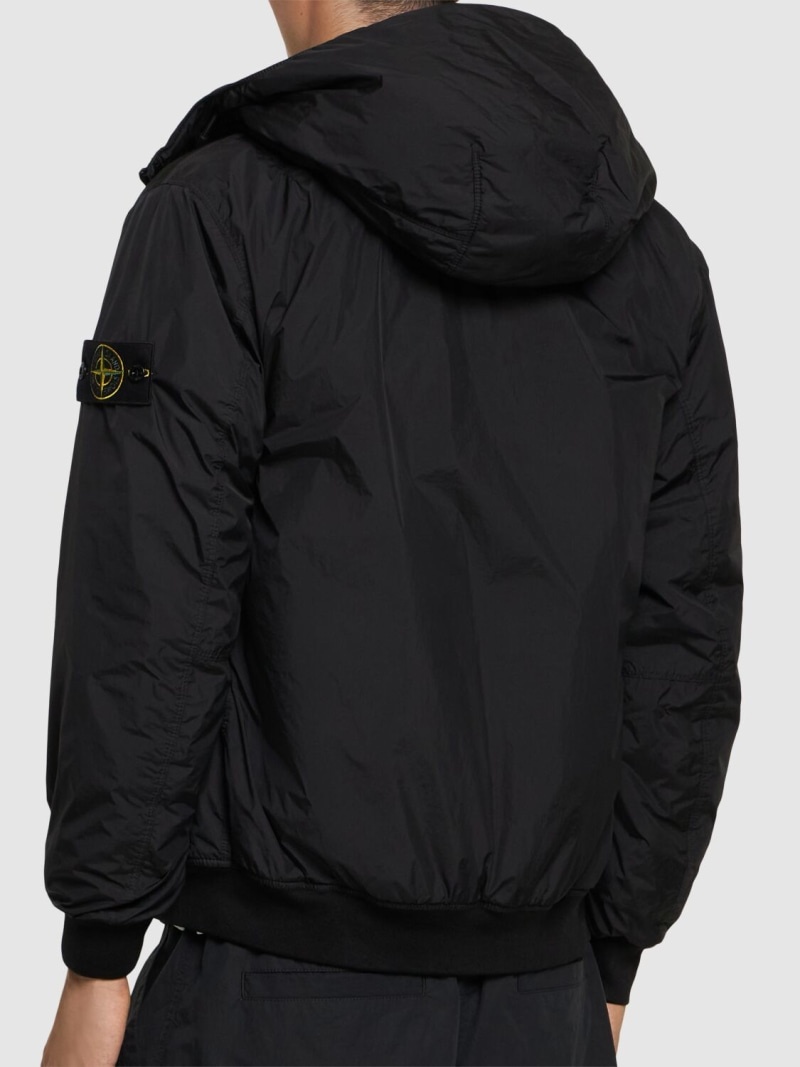 Hooded padded bomber jacket - 3