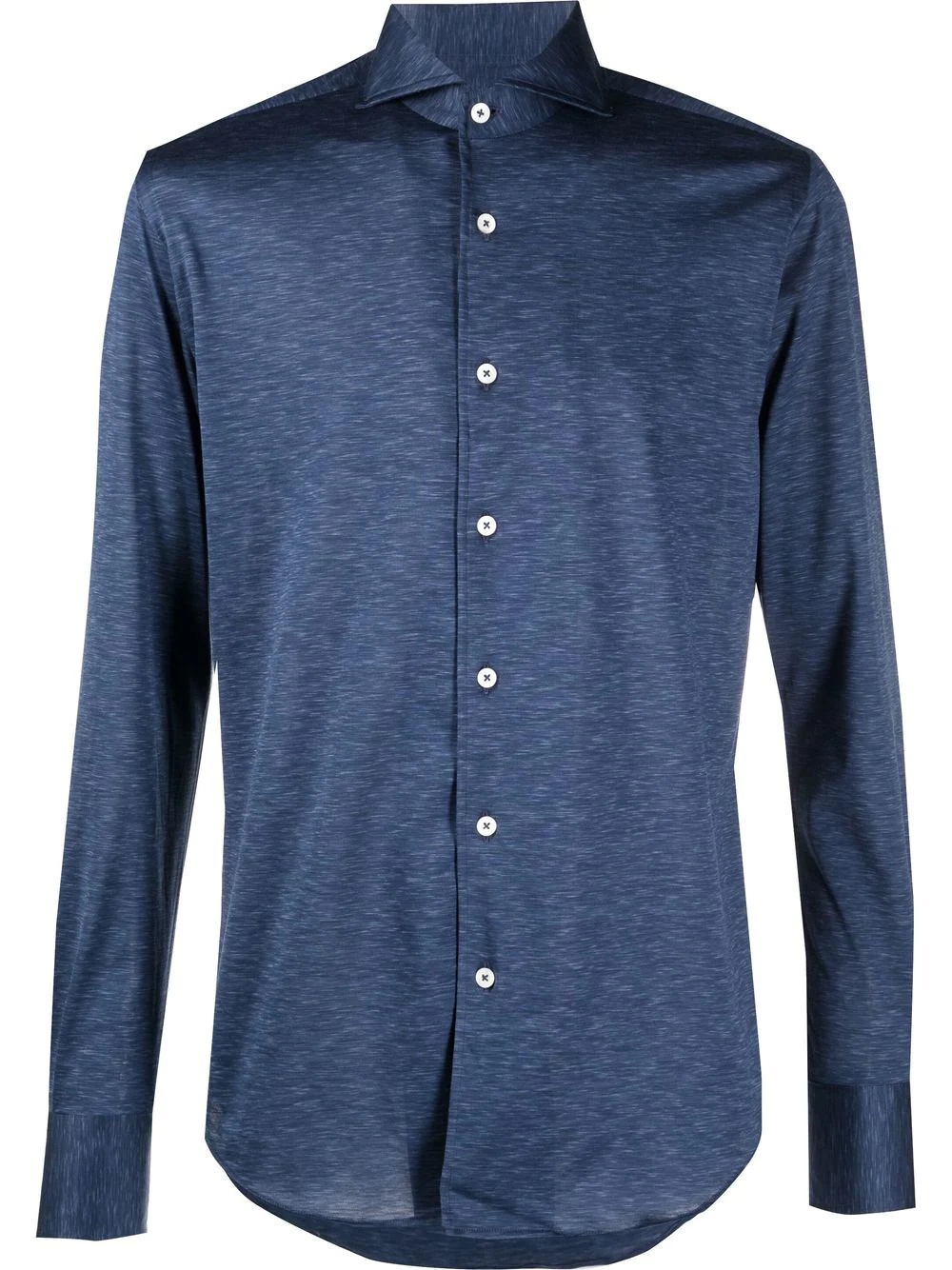 long-sleeve chambray shirt - 1