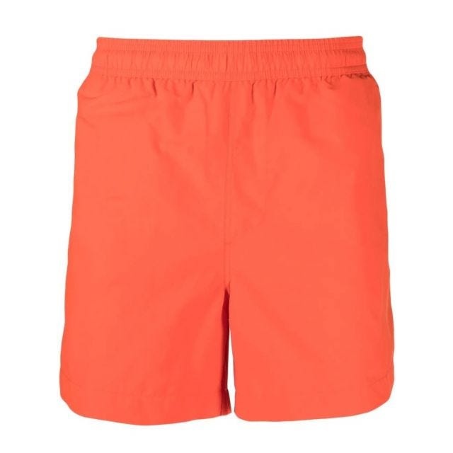 Logo print orange Swim Short - 1