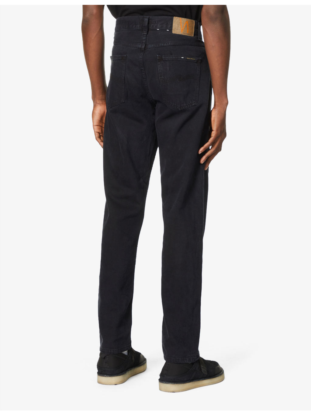 Gritty Jackson slim-fit straight denim jeans - 4