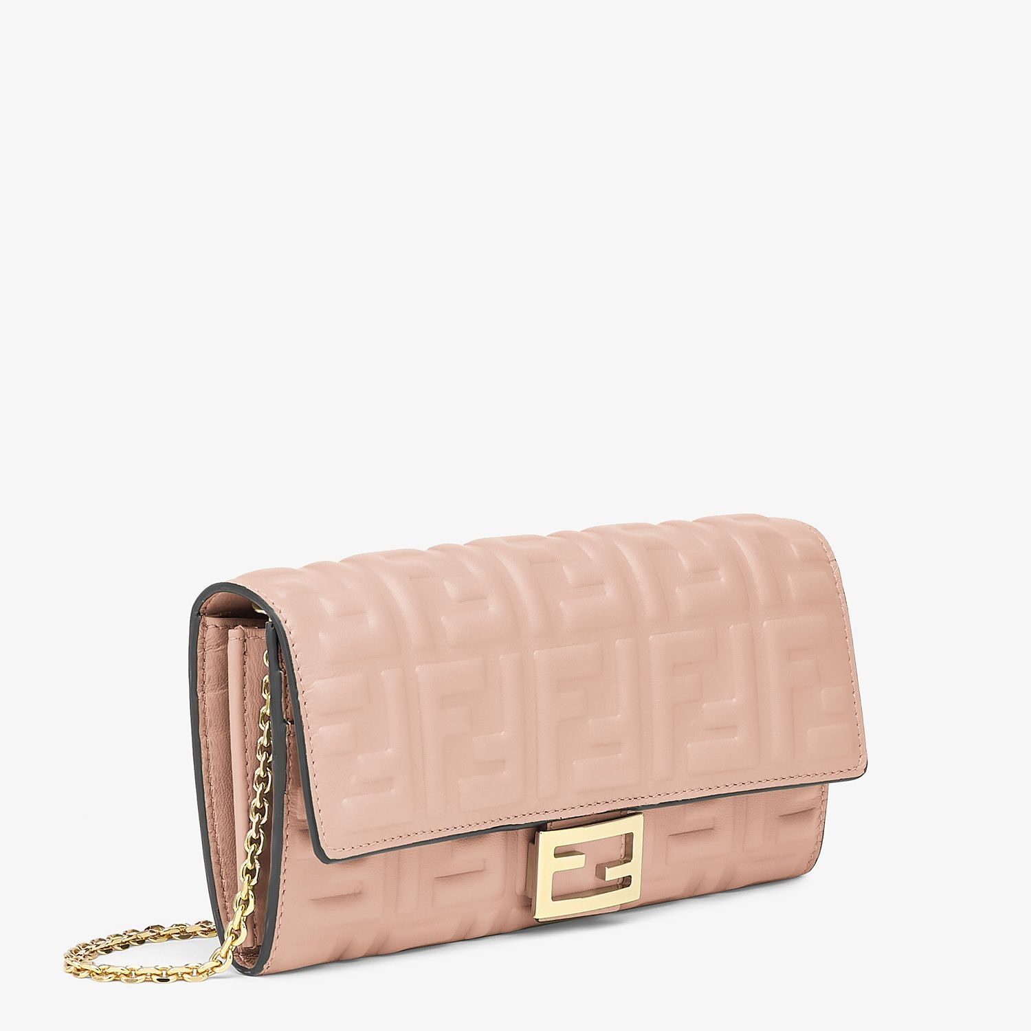 Pink nappa leather wallet - 2