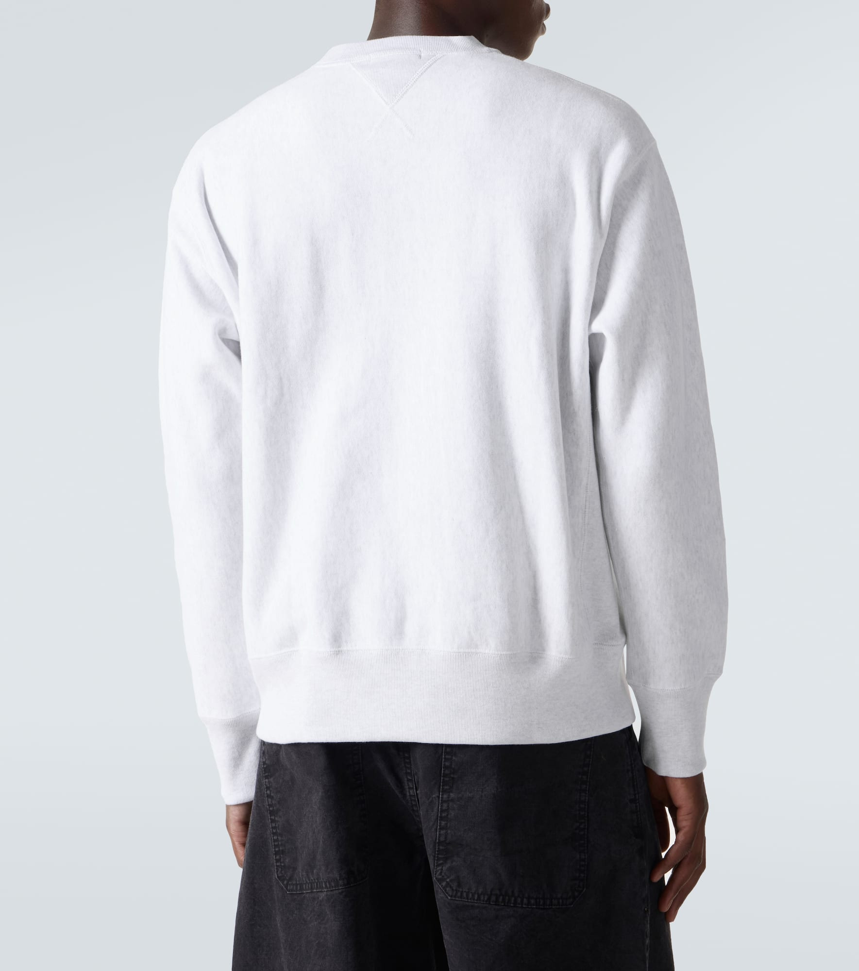 Printed cotton jersey sweatshirt - 4