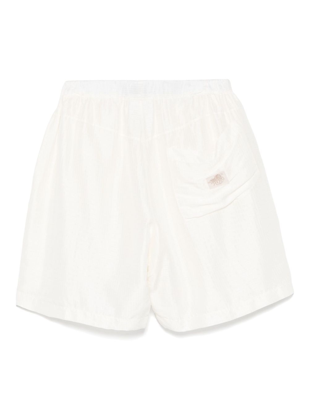 patterned-jacquard shorts - 2