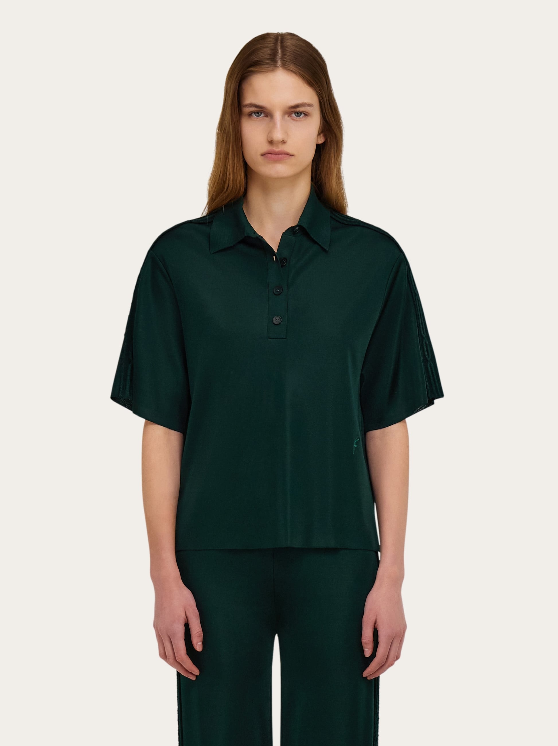 Knitted polo shirt - 2