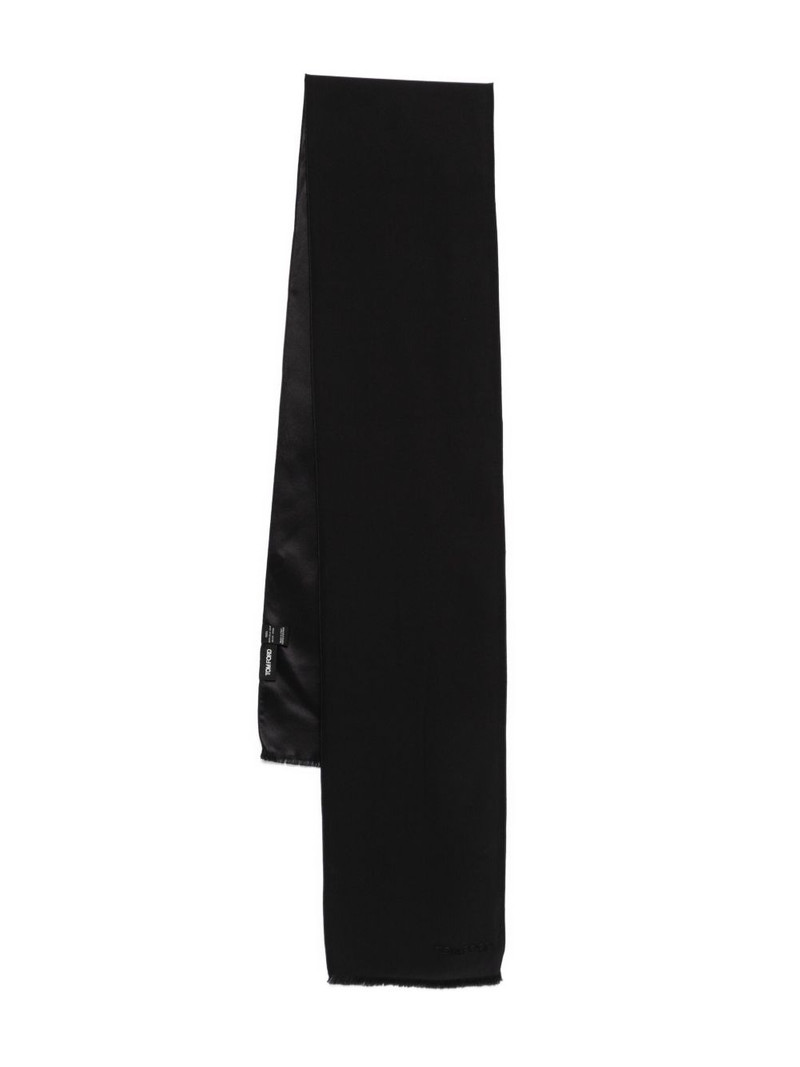 frayed-edge scarf 1