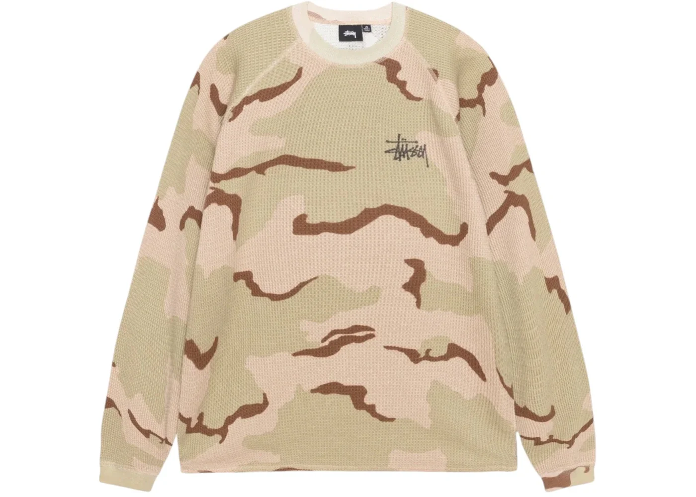 Stussy Basic Thermal Sand Camo - 1