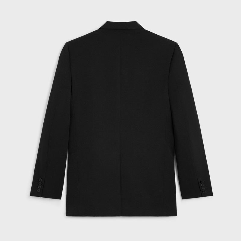 CELINE dean jacket IN wool gabardine outlook