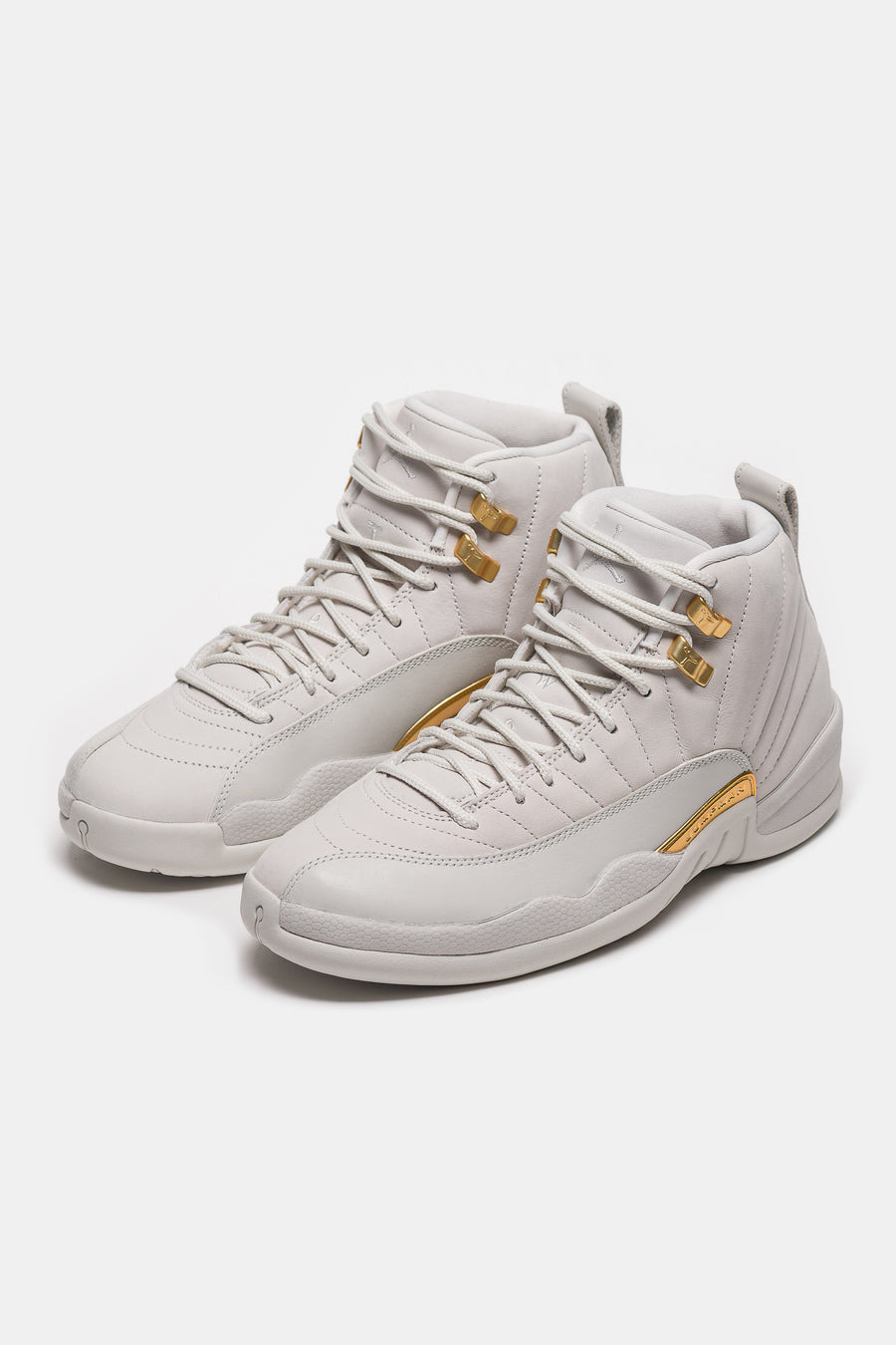 Air Jordan 12 Retro Sneaker in Phantom/Metallic Gold/White - 3