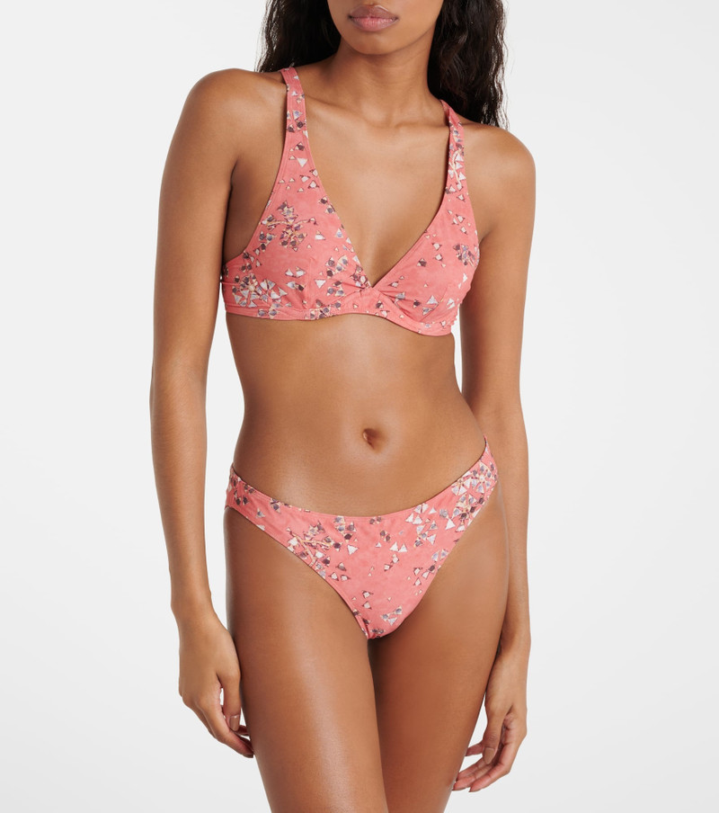 Isabel Marant Saly printed bikini bottoms outlook