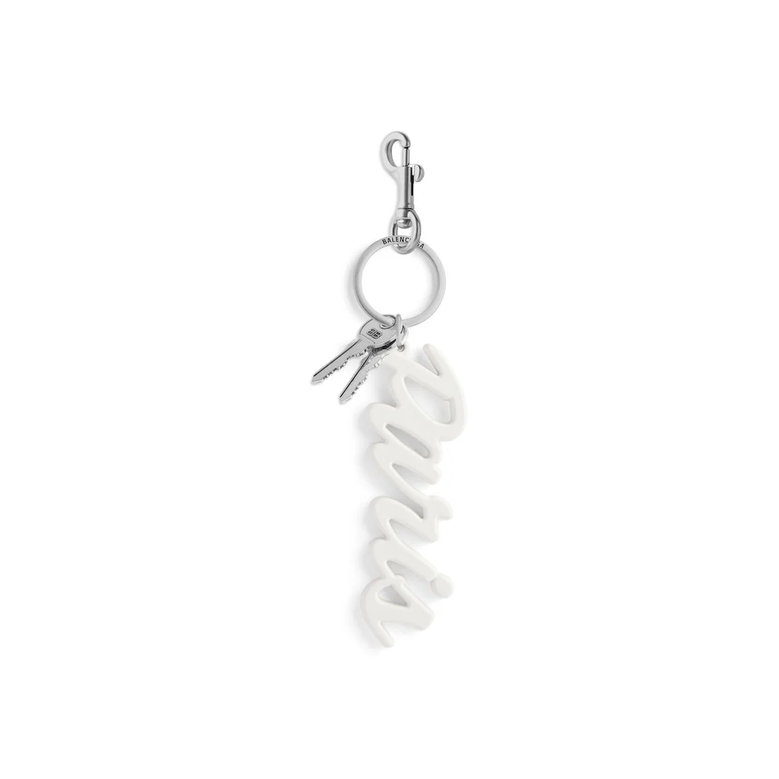 Charm/keychain Paris in White - 1
