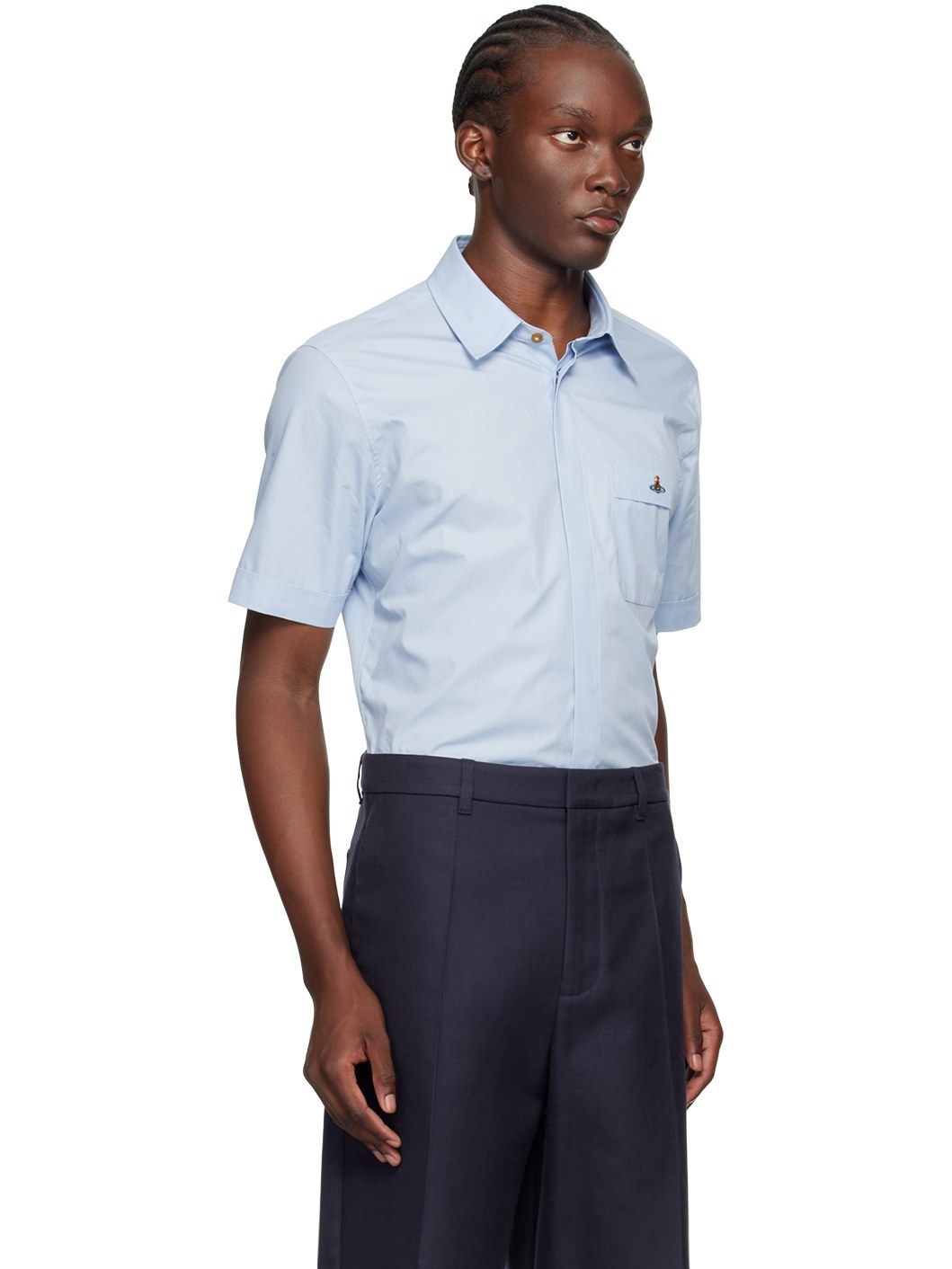 Blue Classic Shirt - 2